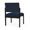 Lesro Lenox Armless Guest Chair, 22.5 in W 24.5 in L 32 in H LS1102 - alternate 2